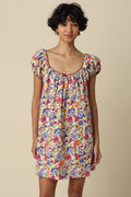 Garden Babydoll Mini Dress