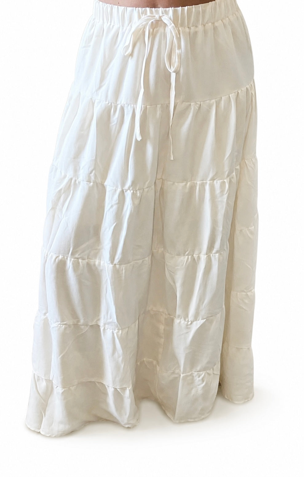 Tiered Maxi Skirt