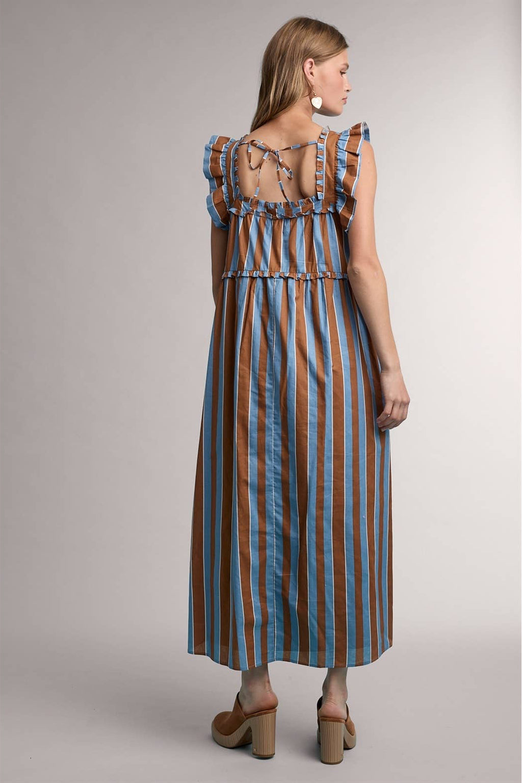 Coco Ruffle Midi Dress